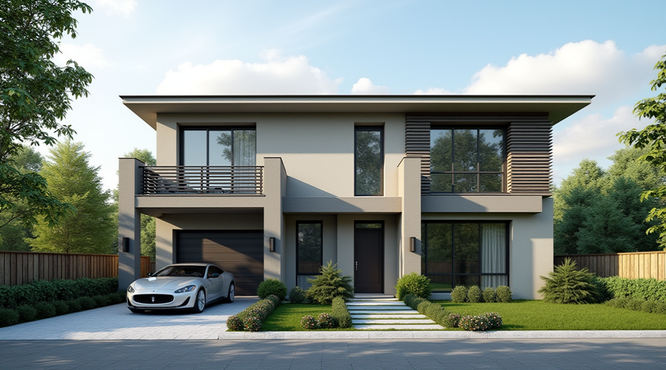 Housing Design, Residential Buildings, Single Storey Building, Double Storey Building